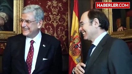 AB Bakanı Bozkır, İspanya Senato Başkanı Escudero ile Görüştü