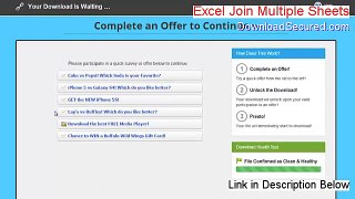 Excel Join Multiple Sheets & Files Into One Software Download Free (excel concatenate different sheets)