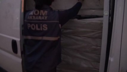 Aksaray'da 41 Bin Paket Kaçak Sigara Ele Geçirildi