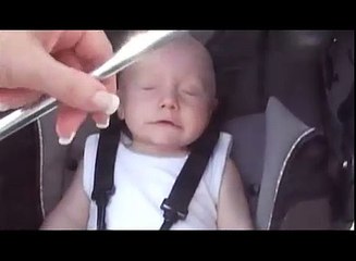 Sleeping Baby Talks to Dad in His Dreams!