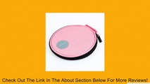 Pink Nylon 20 Capacity CD VCD DVD Disc Storage Bag Organizer for Car Review