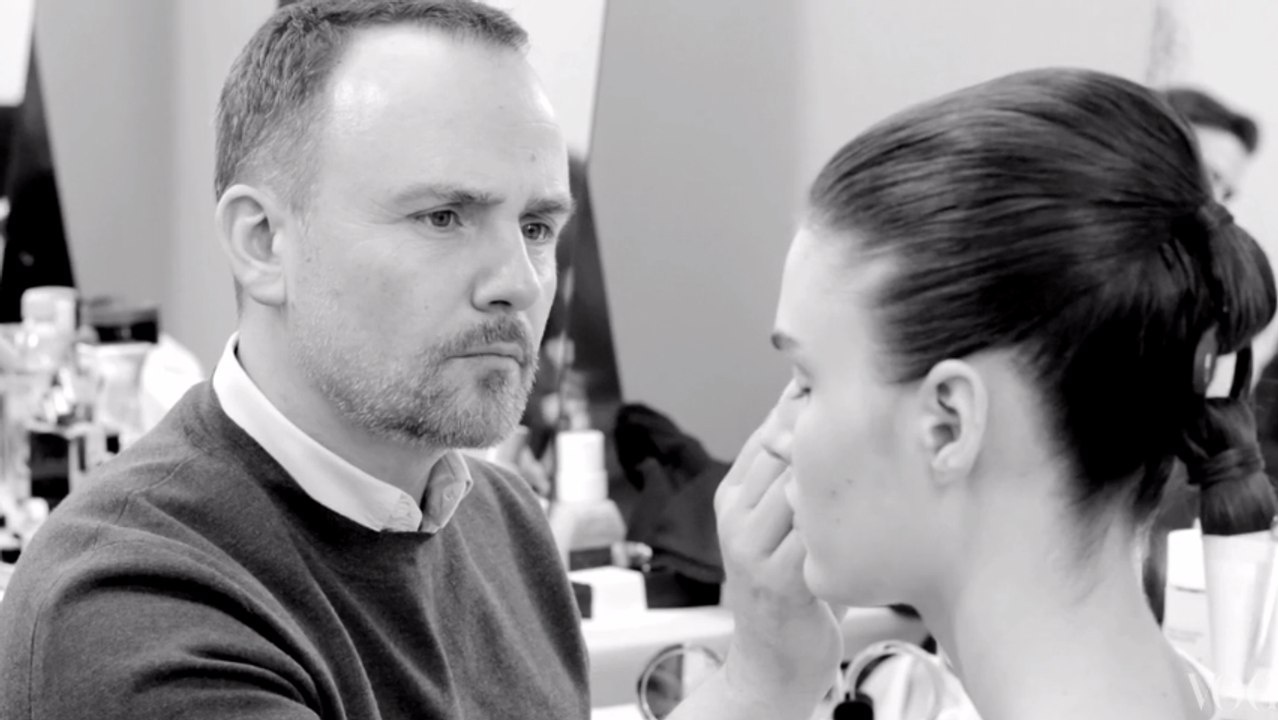 En backstage du défilé Christian Dior haute couture avec Peter Philips