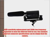 TAKSTAR the SGC-598 Photography Interview MIC Microphone for Nikon Canon Camera DV Camcorder