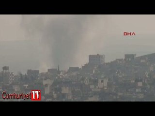 Kobani'ye geçmek isteyenlere gazlı müdahale