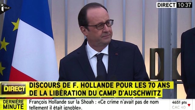 Hollande : L'antisémitisme a changé de visage, mais n'a pas perdu ses raçines