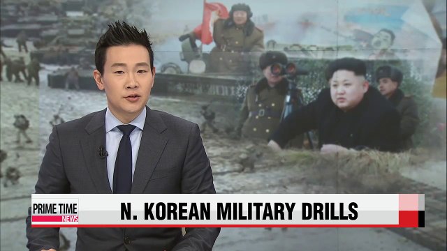 N. Korea conducts military drills to counter U.S. hostilities