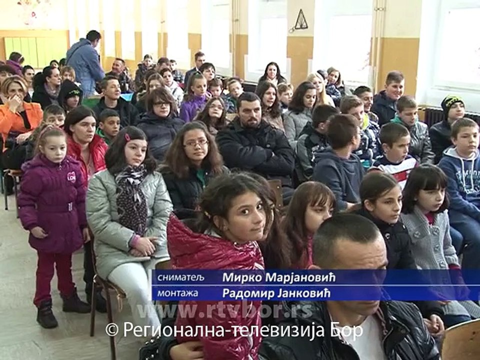 45 godina Osnovne škole „Sveti Sava“ u Boru, 27. januar 2015. (RTV Bor)