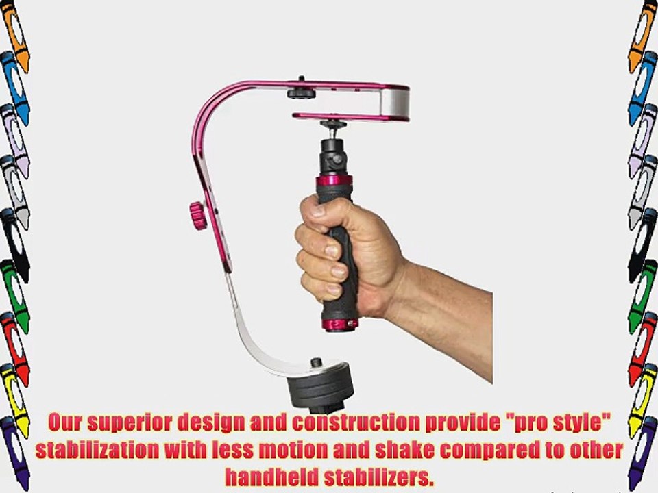The OFFICIAL ROXANT PRO video camera stabilizer is a superior handheld video dslr stabilizer
