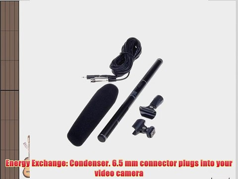 Neewer 14.37 inch Photography Camera Camcorder Uni-Directional System Condenser Shotgun Interview