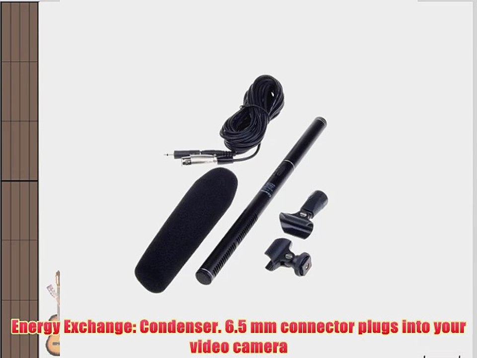 Neewer 14.37 inch Photography Camera Camcorder Uni-Directional System Condenser Shotgun Interview