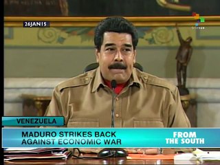 Maduro develops plan to strike back at opposition's economic war