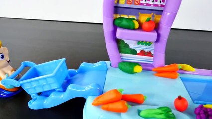Bubble Guppies Play Doh Market Peppa Pig Bubbletucky SuperStore Playdough Foods + Vegetabl