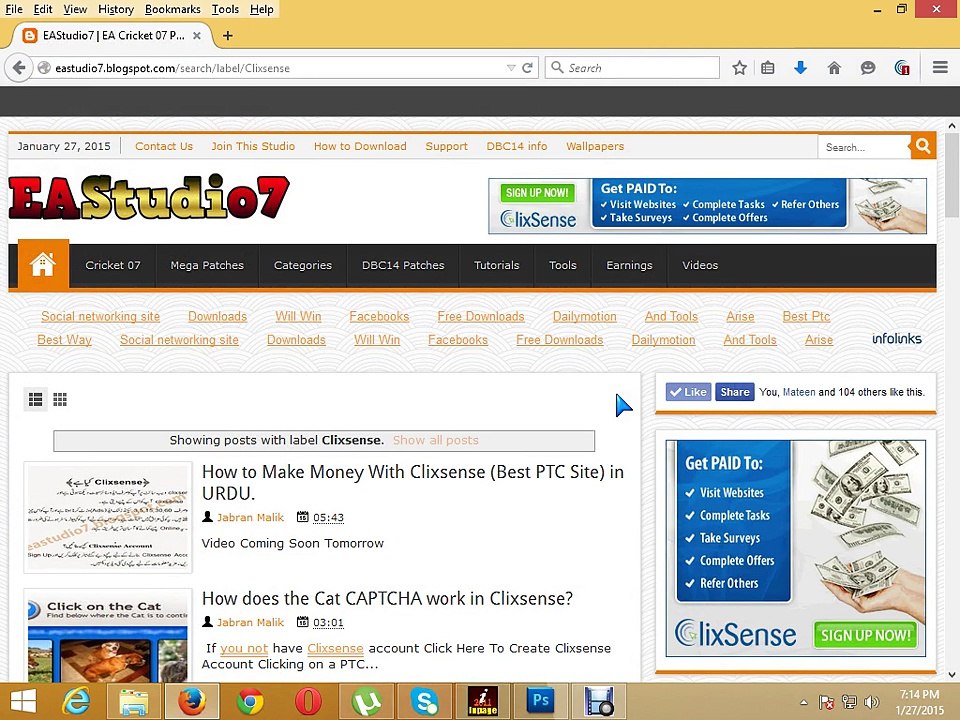 How to Make Money with Clixsense and Create Clixsense and Payza Account