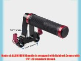 Top Handle for 15mm Rods Support Dslr Rail Rig System Follow Focus Mattebox Cage