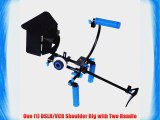 CowboyStudio Camcorder DSLR Shoulder Mount Rig Support 2 Hand