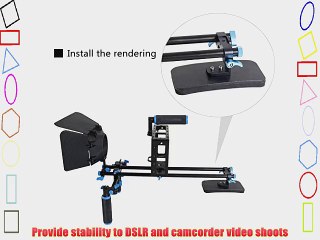 Neewer? Video Camcorder Camera DV/DC Steady Shoulder Mount Stabilizer Support Pad for 15mm