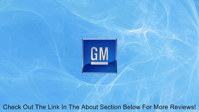 Genuine GM 15298923 Ignition Lock Cylinder Kit Review