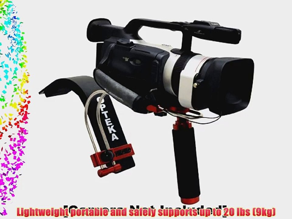 Opteka CXS-1 Video Shoulder Stabilizer Support System for DSLR Cameras and Camcorders
