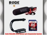 Rode Mic For Nikon D800 D600 D7000 D300 D200 D100 D90 - Rode VideoMic w/ Rycote Lyre Suspension