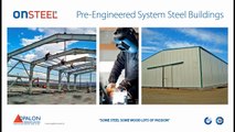 OPALON Estructura prefabricada de contenedores de acero Almacén Hangar Taller ONSTEEL