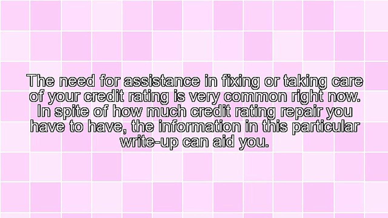 What Are Credit Repair Services