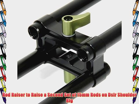 Rod Raiser to Raise a Second Set of 15mm Rods on Dslr Shoulder Rig
