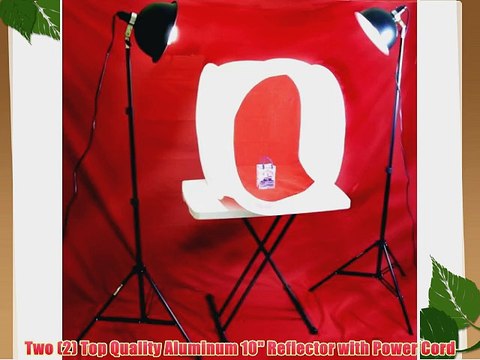 CowboyStudio Photography Table Top Photo Studio Reflector Lighting Tent Kit - 1 Tent Light