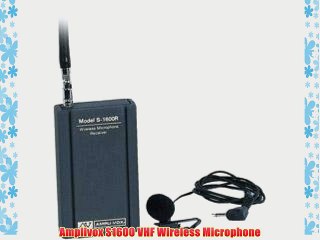Amplivox S1600 VHF Wireless Microphone