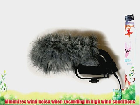 BRONSTEIN WM11-2 Shotgun Microphone Wind Muff Screen for RODE VIDEOMIC PRO