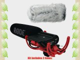 Rode VideoMic with Fuzzy Windjammer Kit