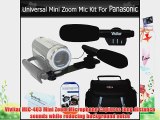 Universal Super Sound Mini Zoom Camcorder Directional Video Shotgun Microphone w/Mount   Deluxe