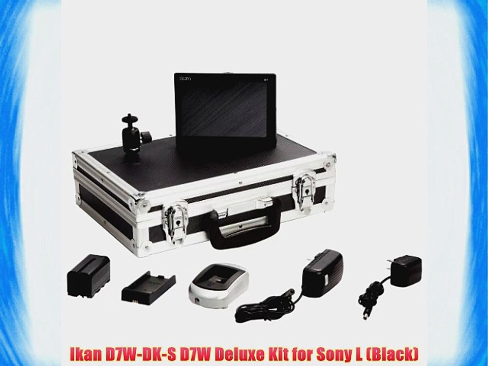 Ikan D7W-DK-S D7W Deluxe Kit for Sony L (Black)
