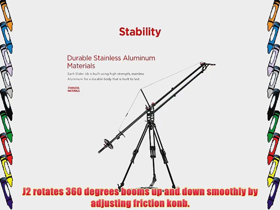 Konova New Slider Jib J2 150 (150cm Arm)