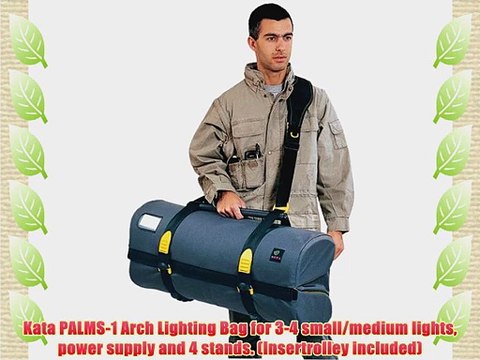 Kata PALMS-1 Arch Lighting Bag for 3-4 small/medium lights power supply and 4 stands. (Insertrolley