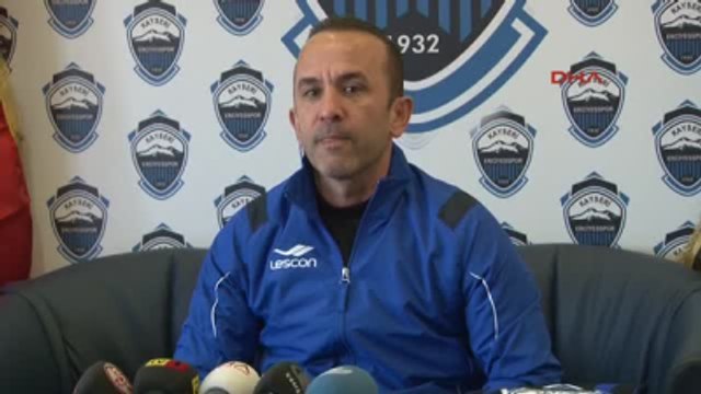 Sai Kayseri Erciyesspor Teknik Direktörü Özdilek Kendi Oyunumuzu Oynayacağız