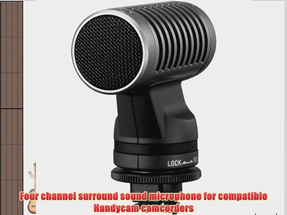Sony ECM-HQP1 Surround Sound Microphone for DCR-DVD 203 403 305 405 505
