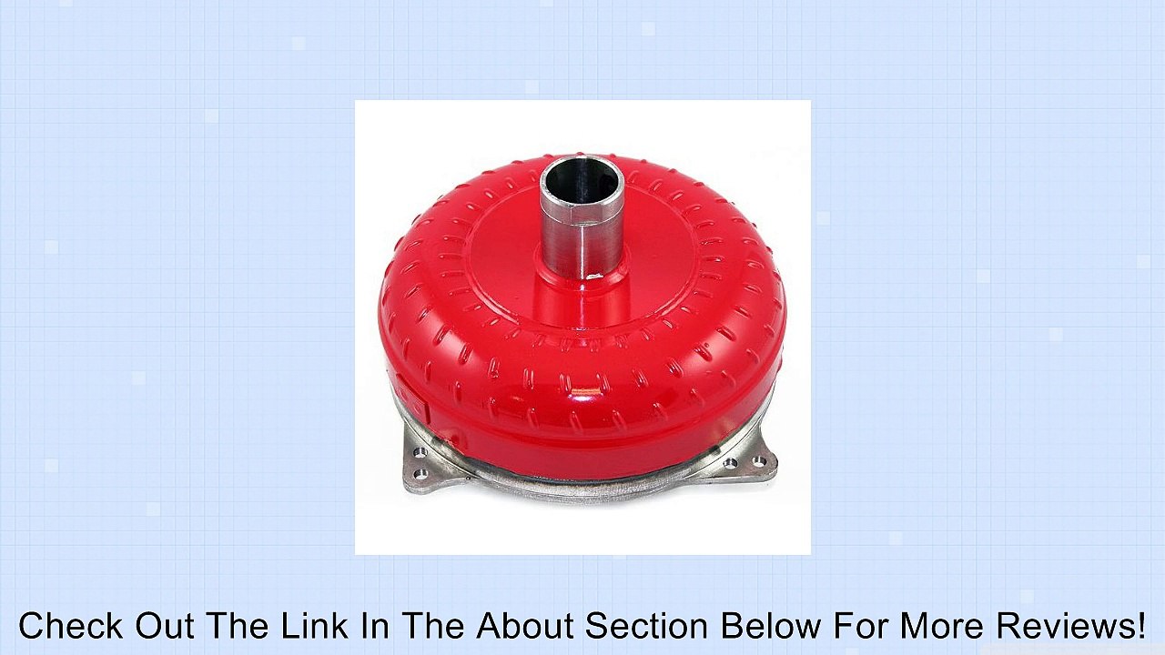 C6 1.375 PILOT 11 7/16" BOLT PATTERN Stage 4 3600 Stall Torque Converter Review