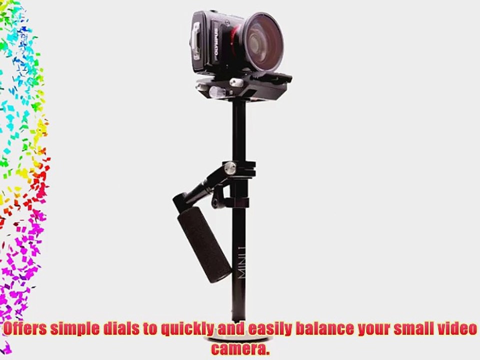 TEHKRON Mini I Handheld Stabilizer in Black For Digital DSLR Cameras