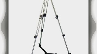 VariZoom VZ-T100A Heavy Duty Aluminum Video/Tripod with 100mm Bowl and Carry Case