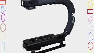 Opteka VM-8 Mini-Shotgun Microphone with Opteka X-GRIP Professional Camera / Camcorder Action