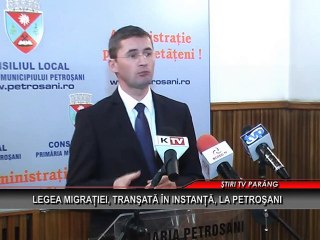 Legea migratiei, transata in instanta, la Petrosani