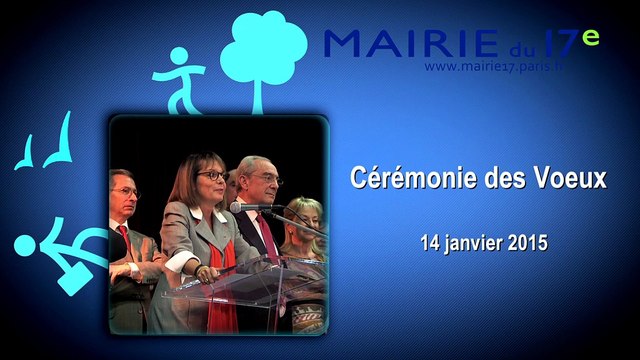 Voeux de Brigitte KUSTER, maire du 17e arrondissement de Paris