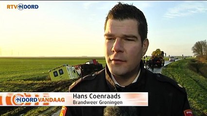 Gelukkig maken we dit niet vaak mee: een bizar ongeval - RTV Noord