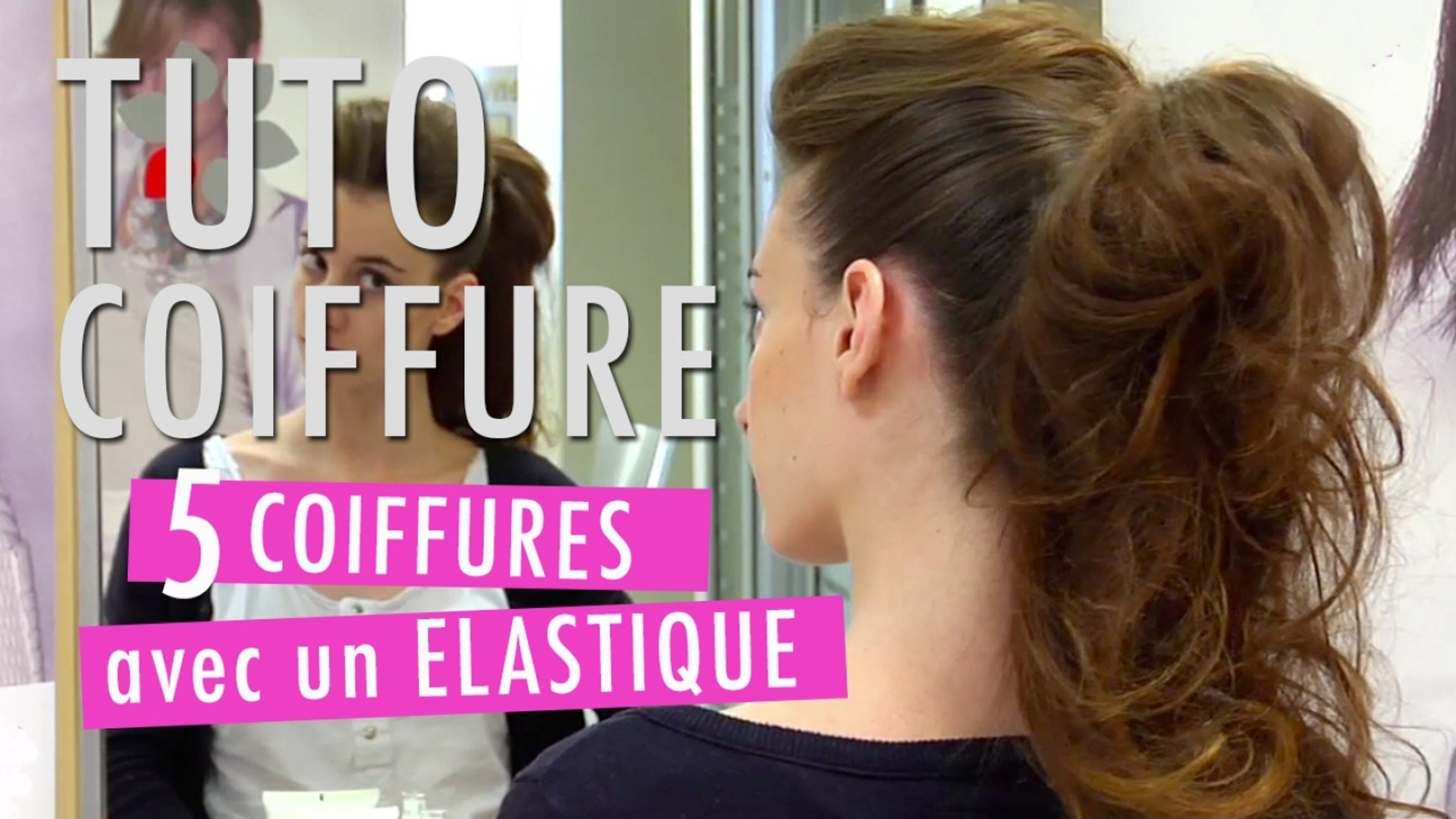 Attacher ses cheveux : 5 coiffures faciles et originales - Tuto Coiffure -  Vidéo Dailymotion