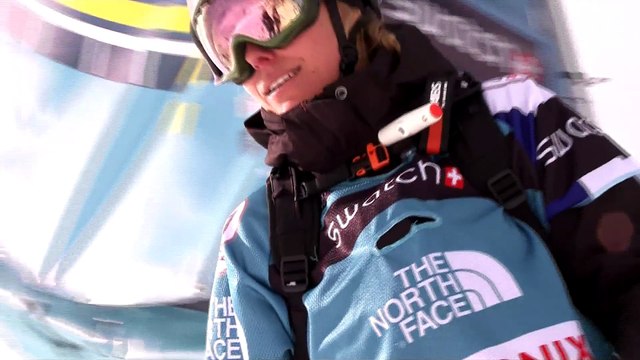 Le run d'Anne-Flore Marxer sur le Freeride World Tour 2015 de Chamonix