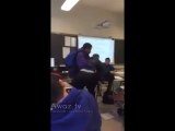 Video captures high school student 'body slamming' teacher for confiscating his cellphone