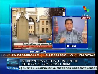 Declina CNO de Siria invitación de Rusia para hablar de paz