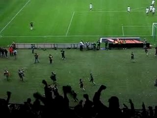 But du PSG vu des tribunes au parc