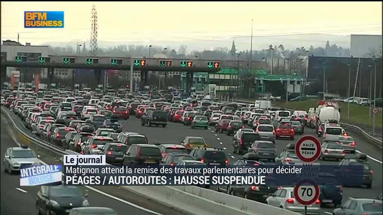 Péages/autoroutes : la hausse est suspendue