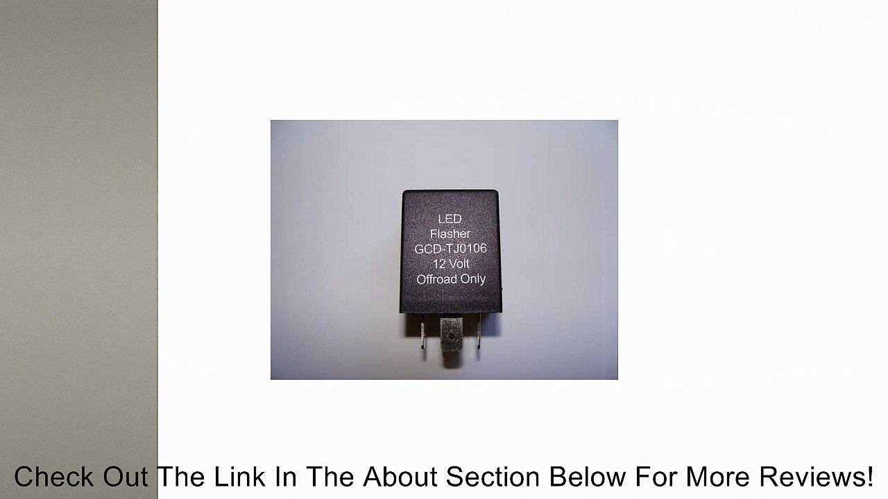 2003 JEEP TJ WRANGLER LED FLASHER RELAY FOR CHANGING TO LED TAIL LIGHTS Review